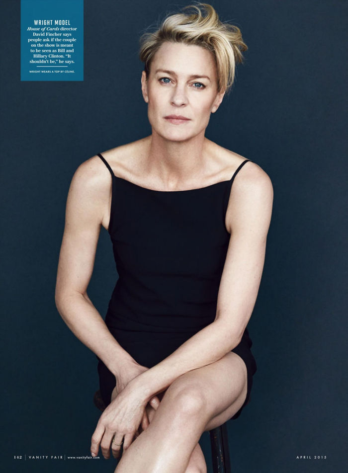 Robin wright fakes