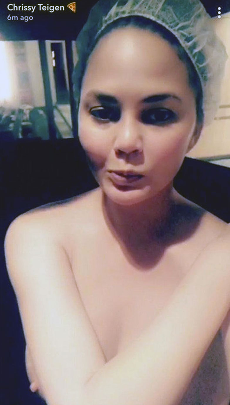 Chrissy Teigen nude porn hot sexy ass tits leaked pussy topless bikini LeakedDiaries 2