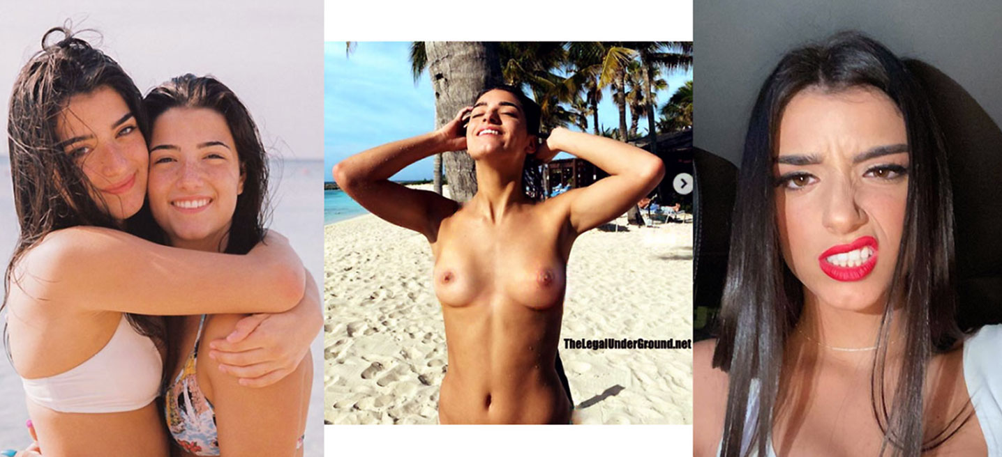 Dixie Damelio nude hot sexy leaked porn bikini topless LeakedDiaries 14