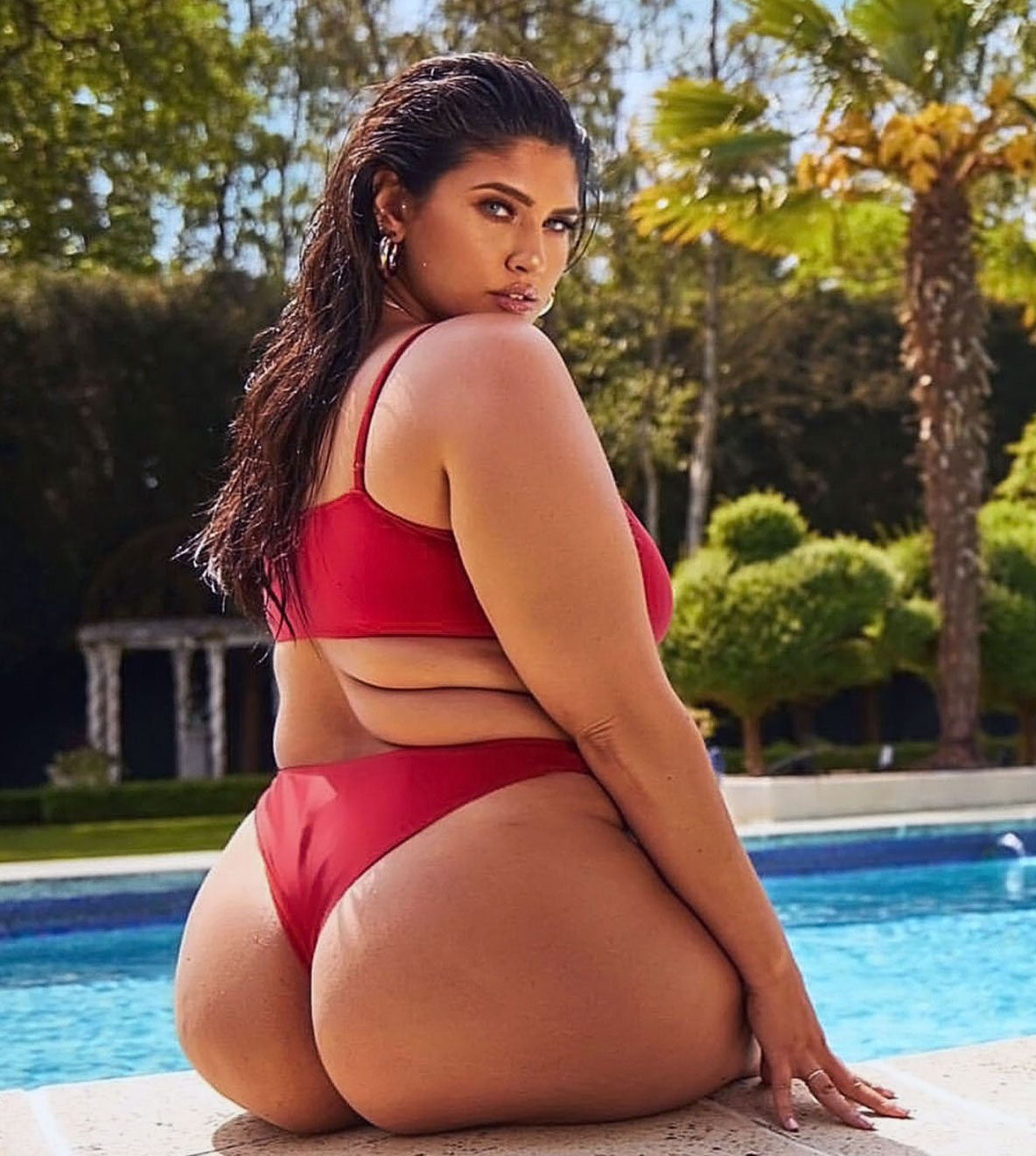 Big Boobs Big Ass Big Butt Woman Women's Plus Size