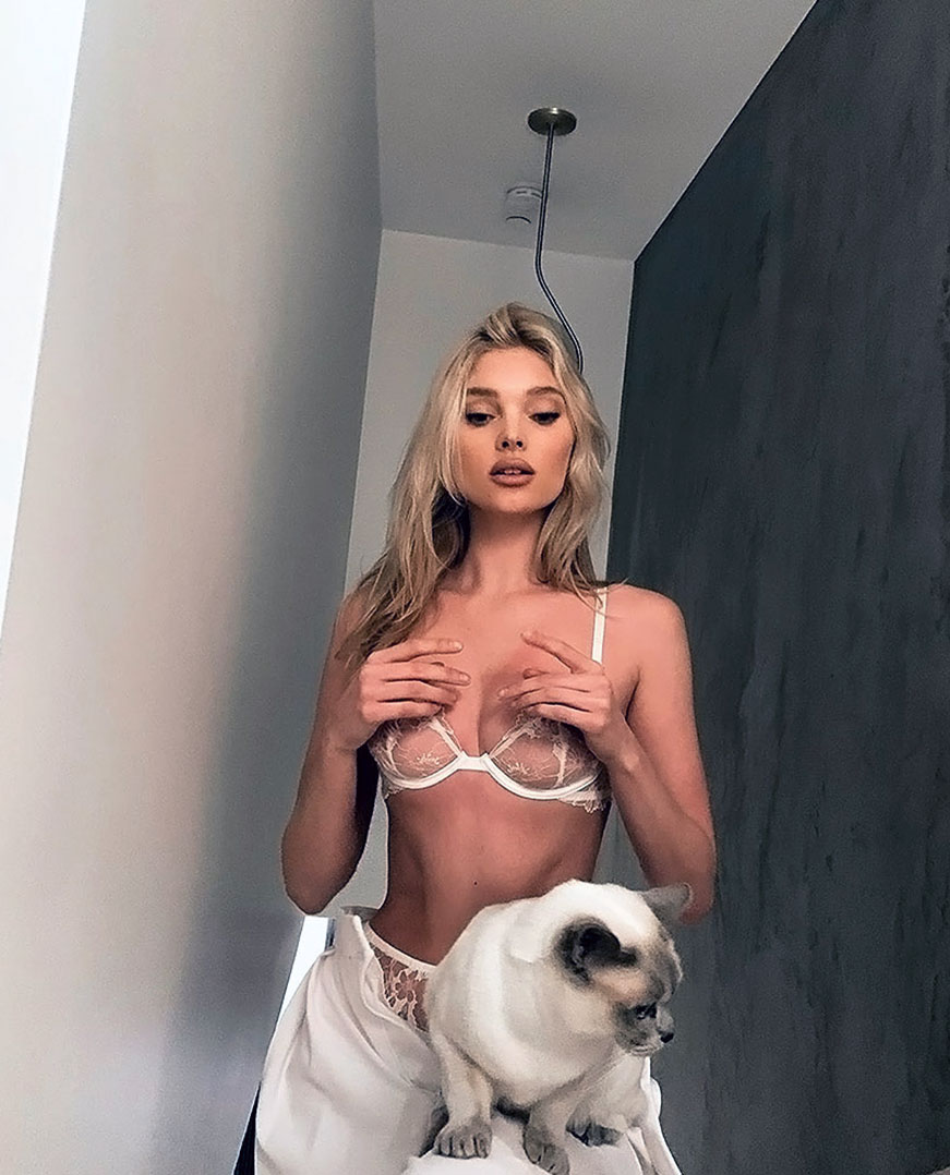 Elsa Hosk nude sexy topless naked nipples pussy84