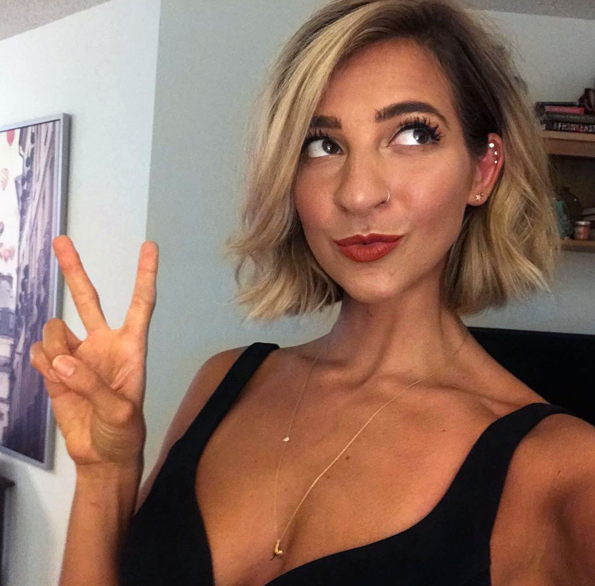 Gabbie Hanna topless nude sexy naked hot cleavage2