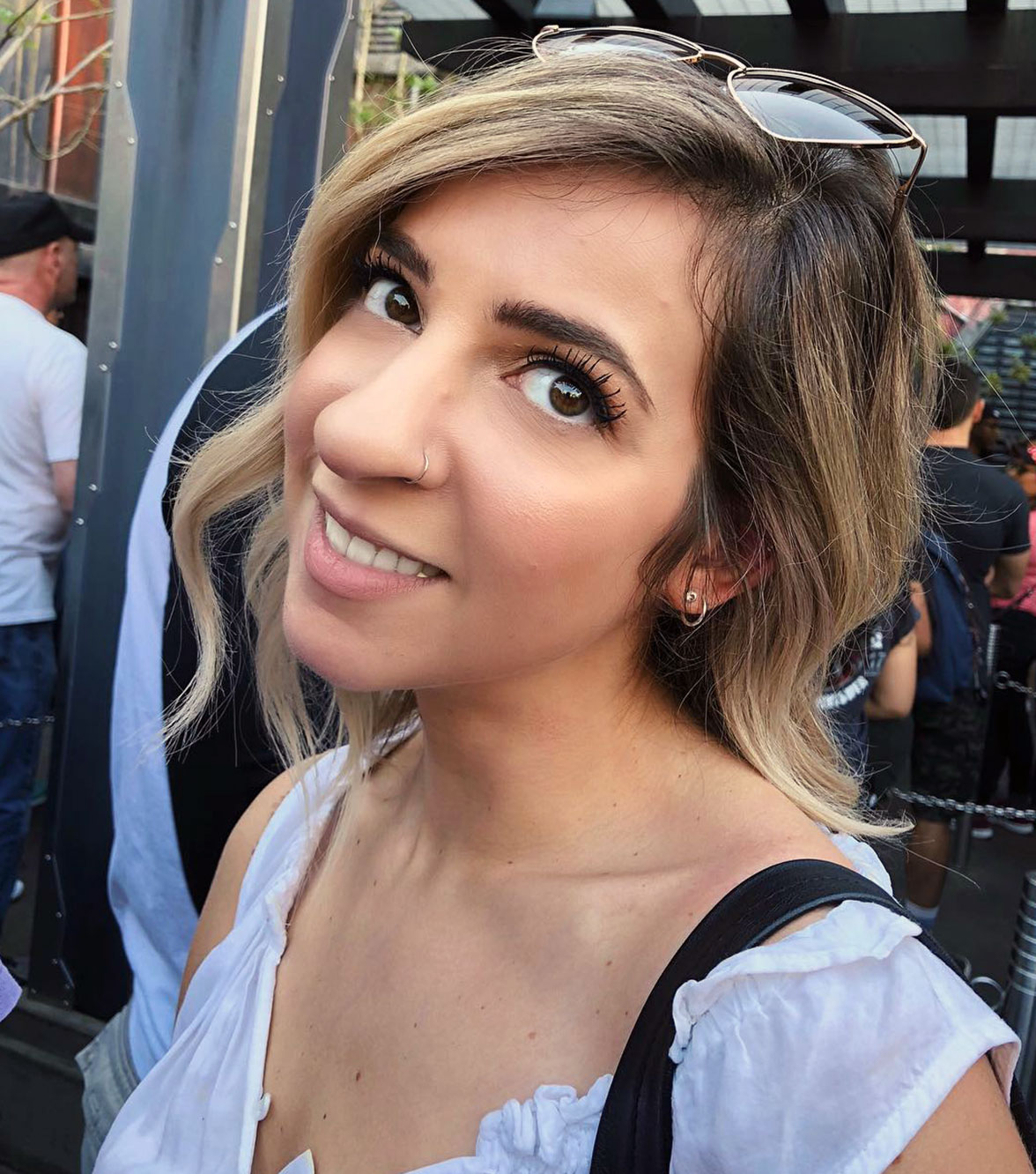 Gabbie Hanna topless nude sexy naked hot cleavage32