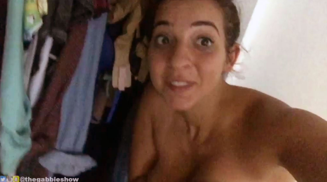 Gabbie Hanna topless nude sexy naked hot cleavage72