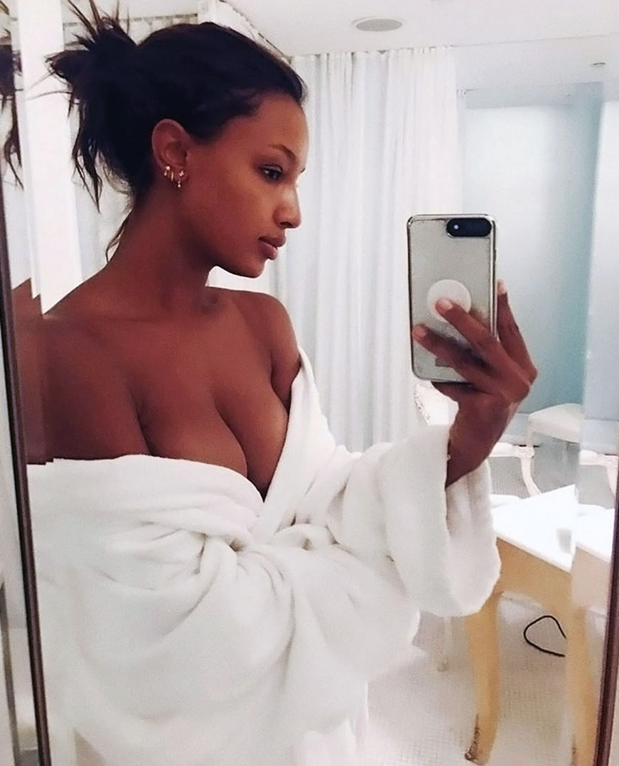 Jasmine Tookes hot topless sexy naked nude boobs butt63