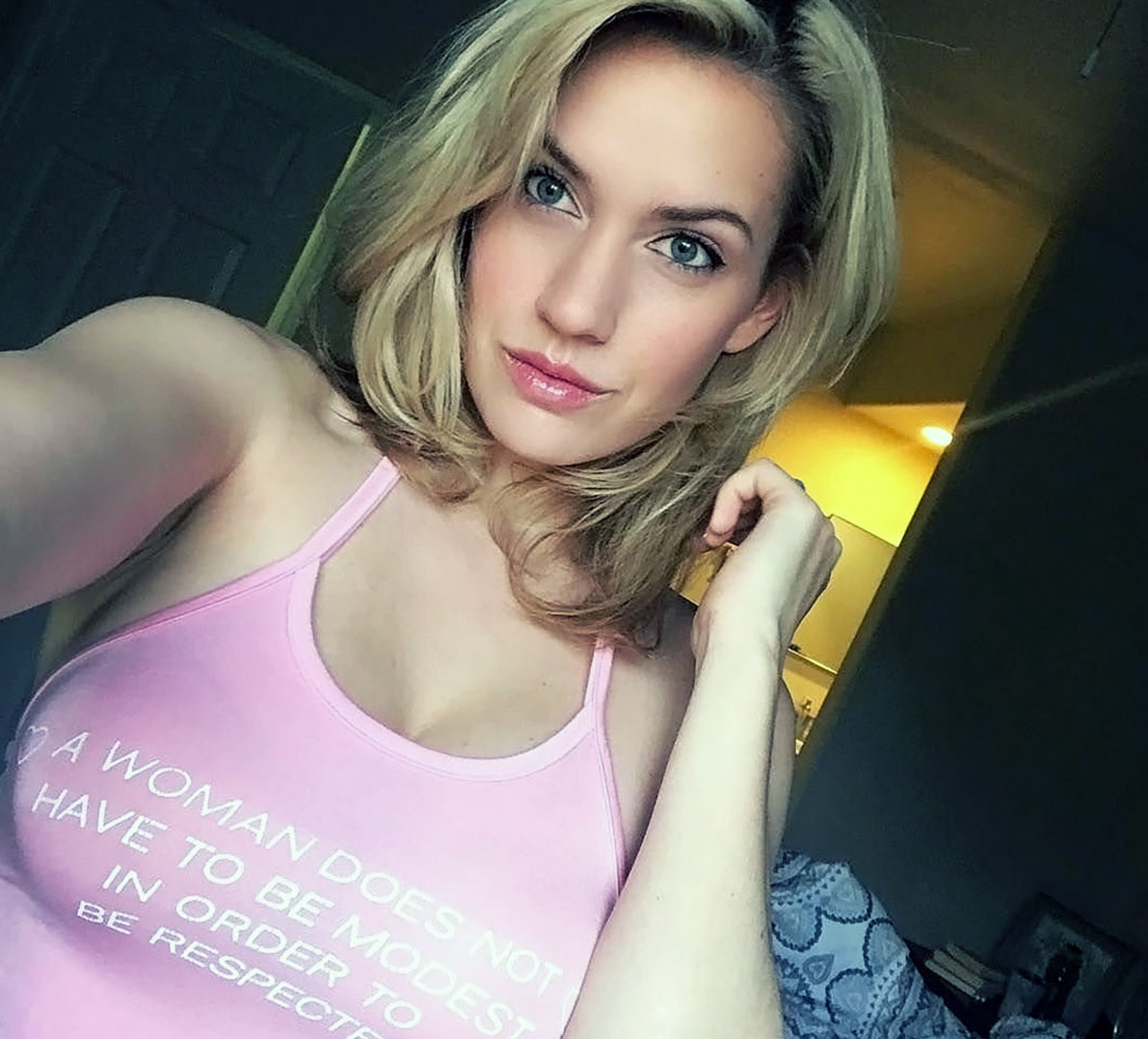 Paige Spiranac naked hot sexy topless tits ass48