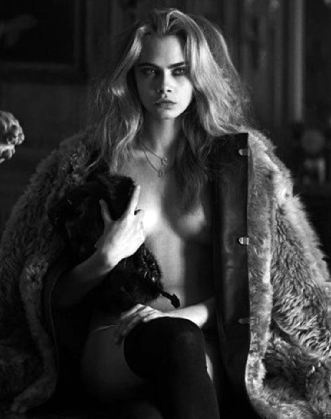 Cara Delevingne nude topless sexy hot naked nipples100