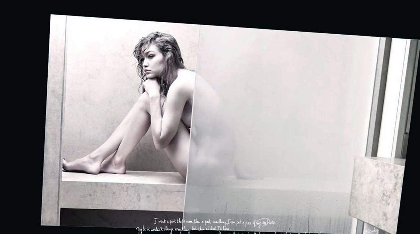 Gigi Hadid nude topless sexy hot naked nipples43