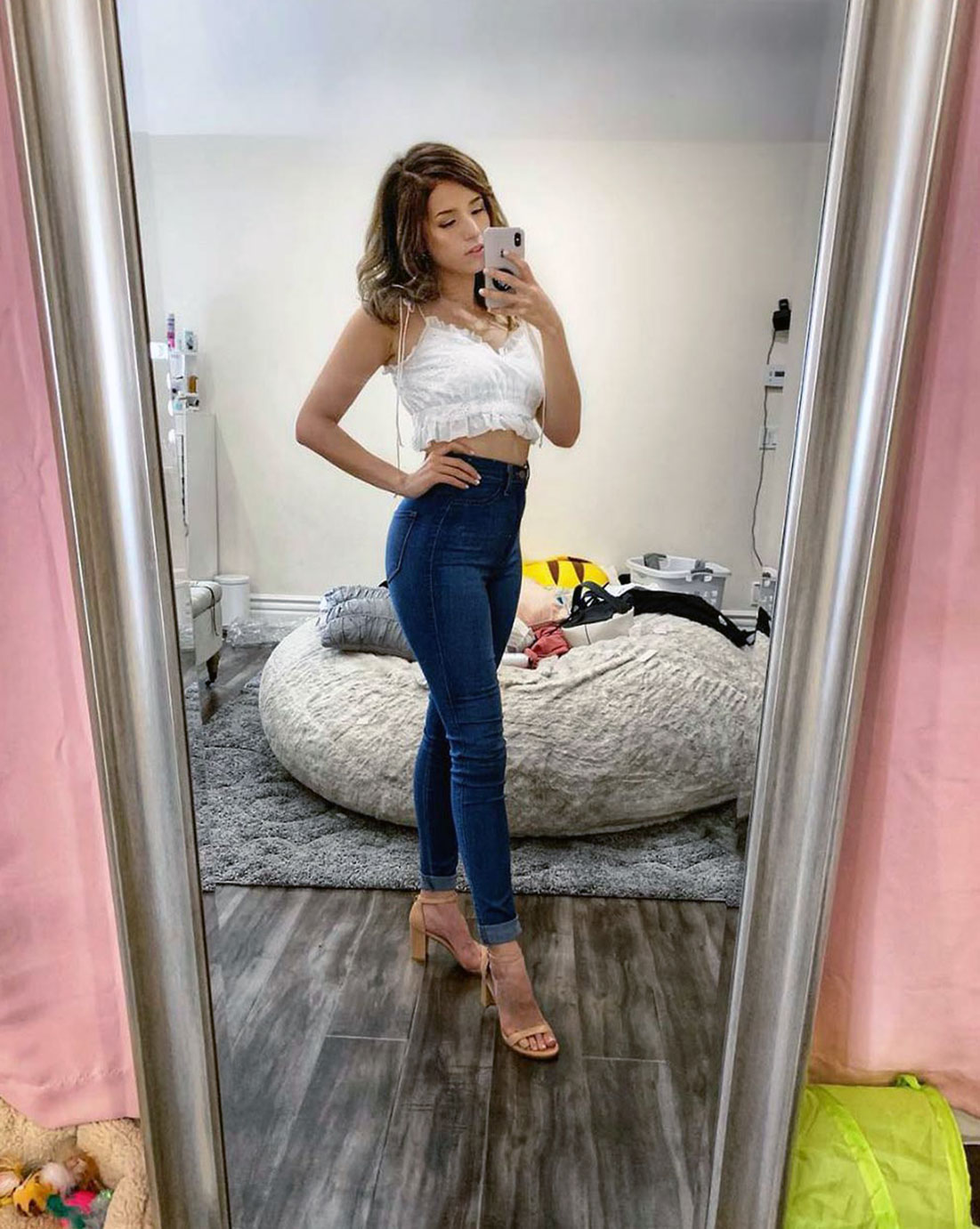Pokimane naked sexy pussy topless nipples hot33