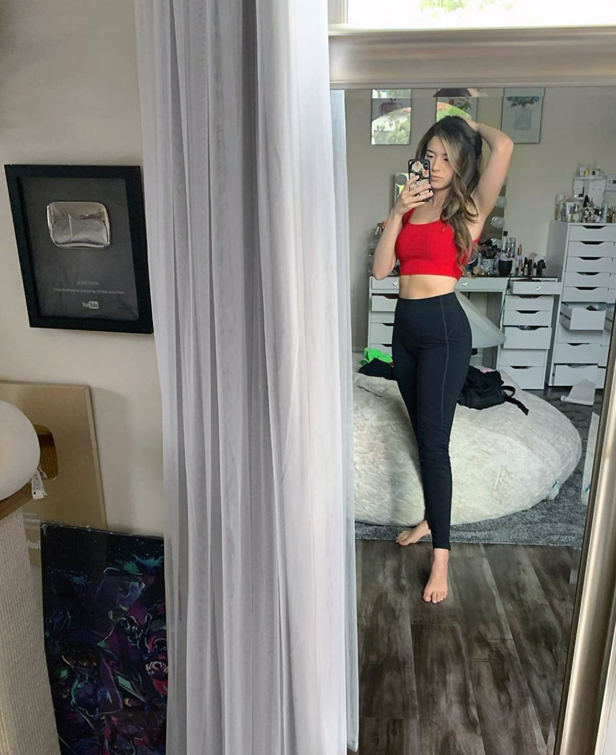 Pokimane naked sexy pussy topless nipples hot76