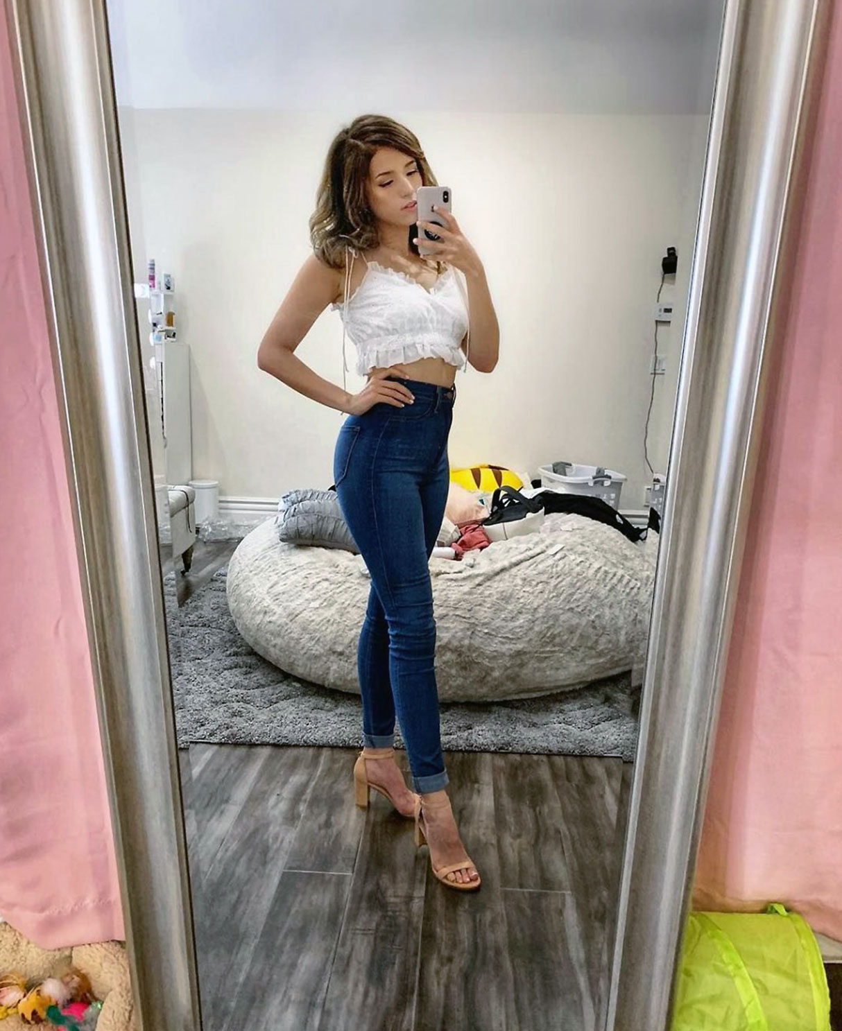Pokimane naked sexy pussy topless nipples hot86