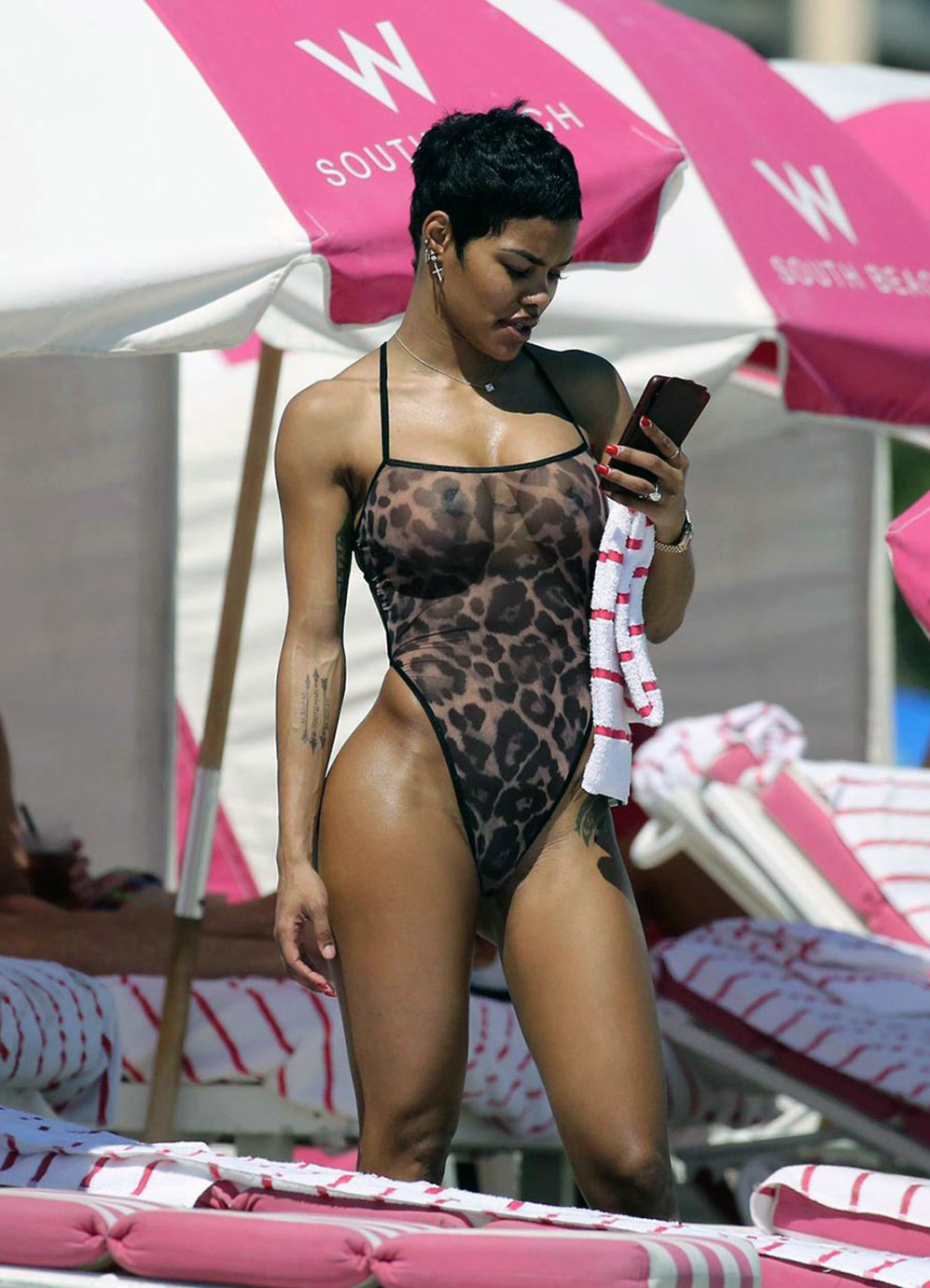 Teyana Taylor naked sexy butt hot nude leaked15