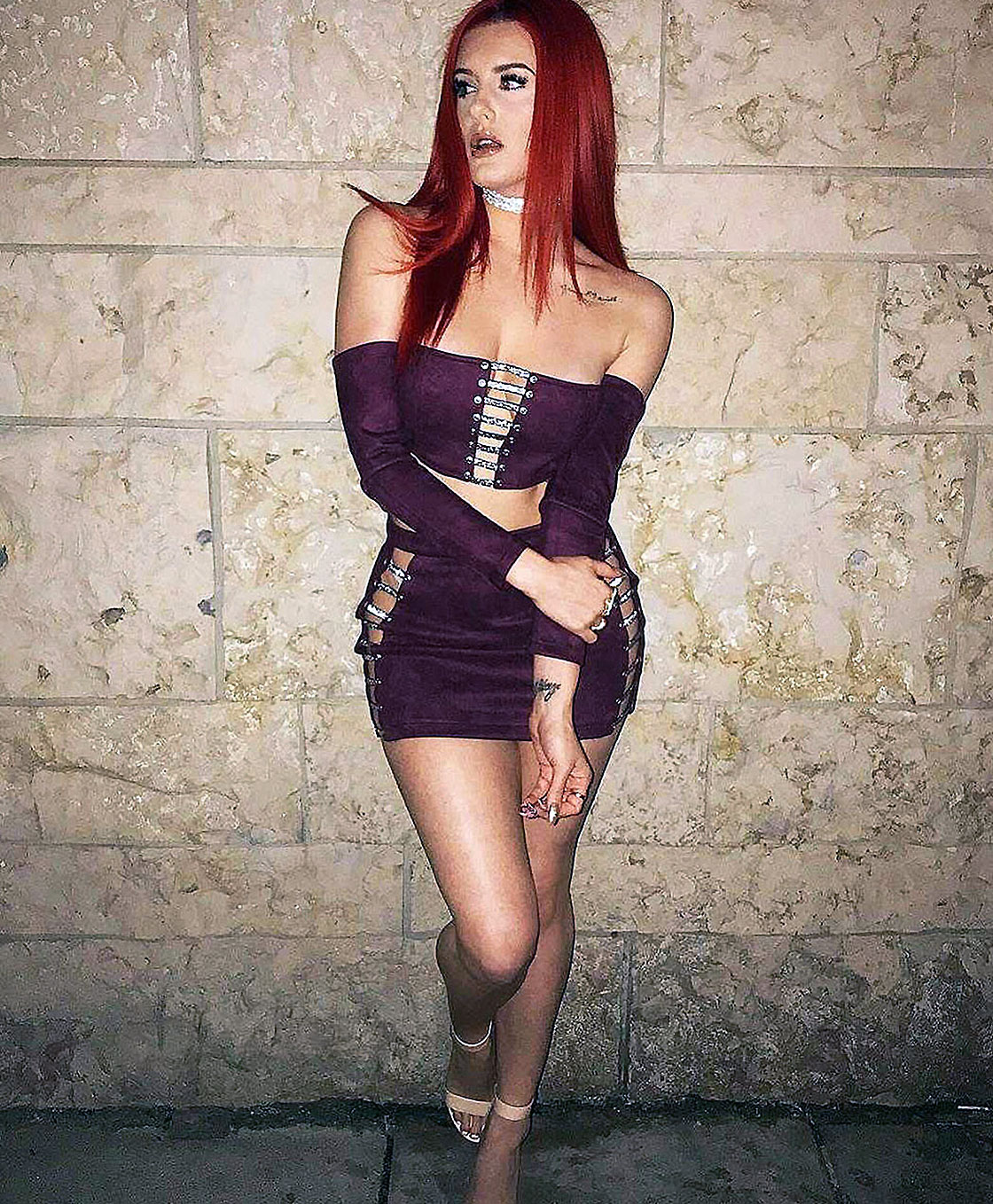 So, now down below we have a great collection of Justina Valentine sexy and...