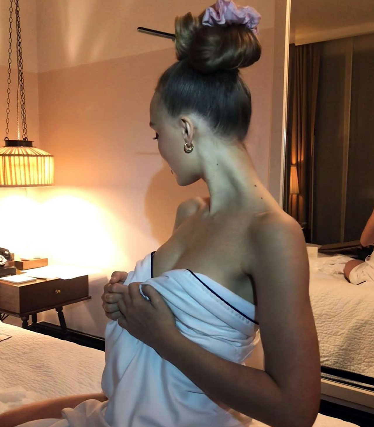 Lily Rose Depp nude topless porn LeakedDiaries 43