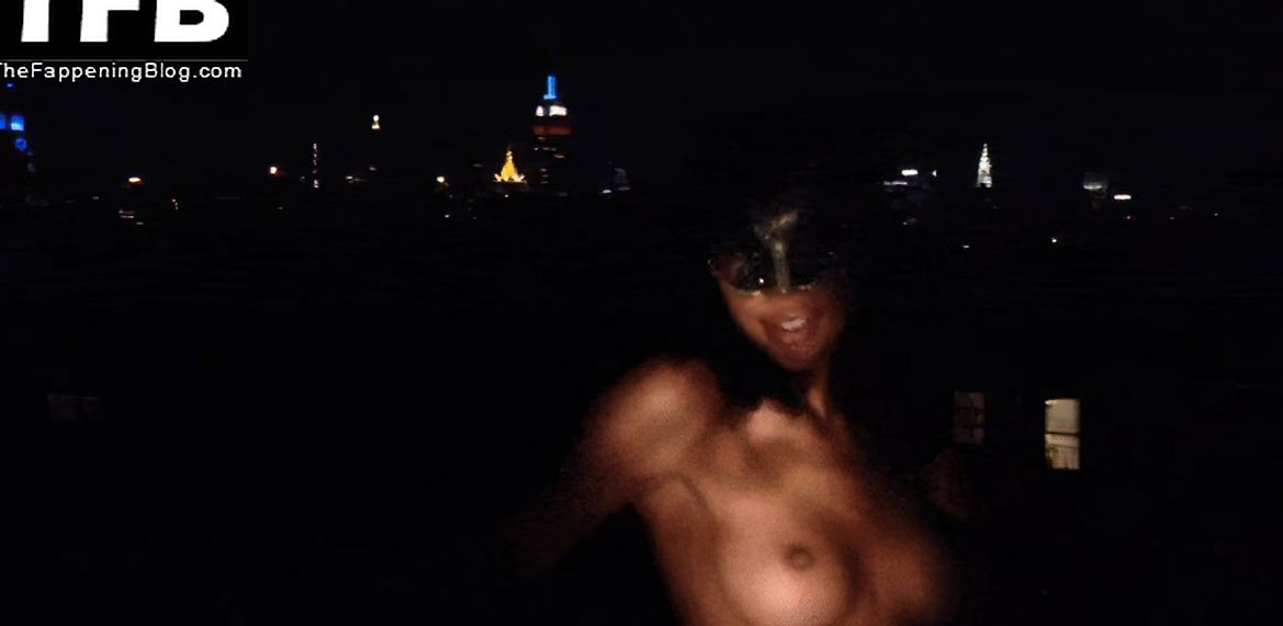 Laura Harrier nude topelss porn sexy bikini LeakedDiaries 4