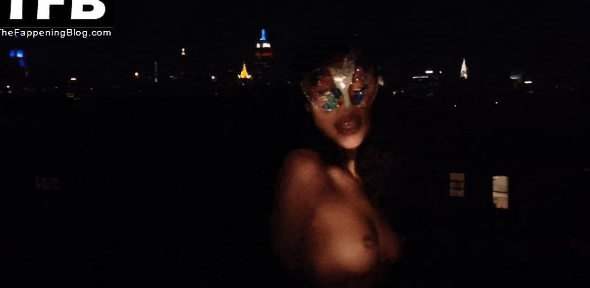 Laura Harrier nude topelss porn sexy bikini LeakedDiaries 7