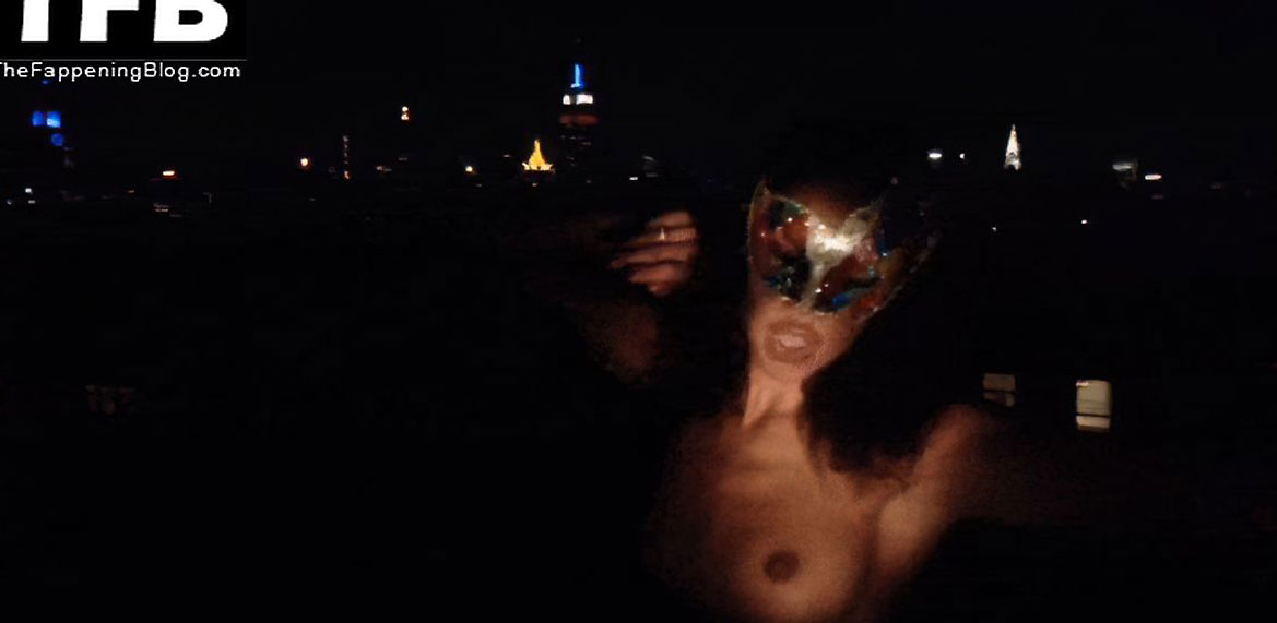 Laura Harrier nude topelss porn sexy bikini LeakedDiaries 8