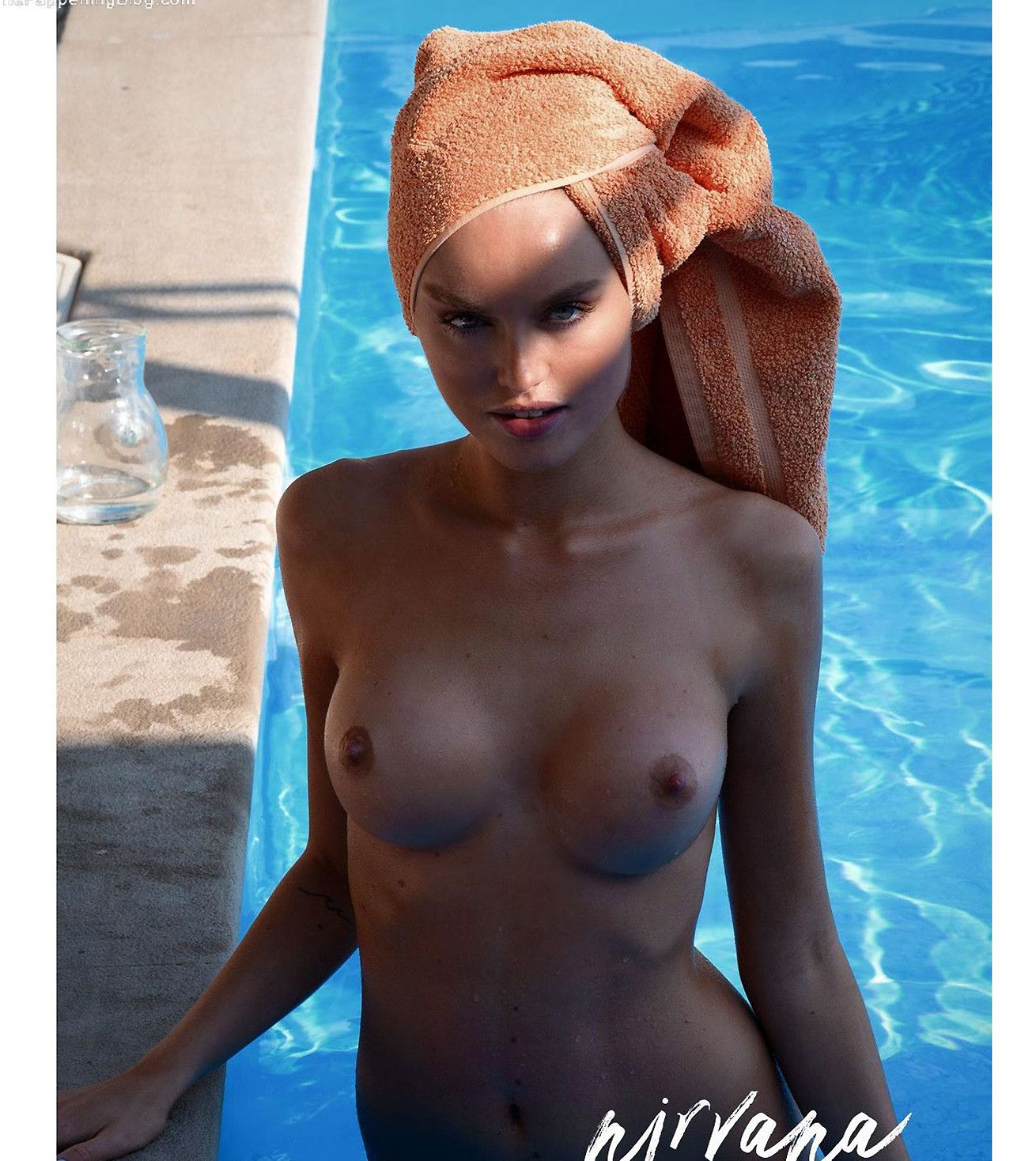 Alberte Valentine Christensen nude topless porn LeakedDiaries 4