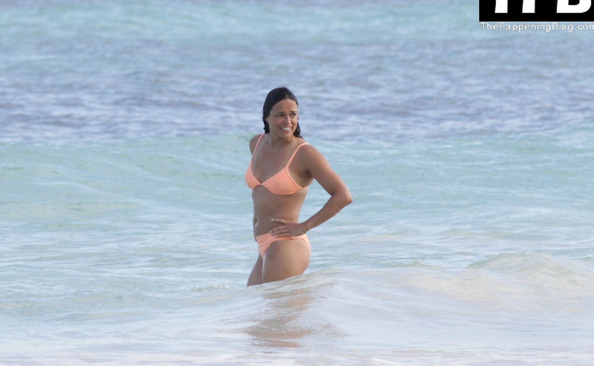 Michelle Rodriguez nude topless porn sexy bikini LeakedDiaries 46