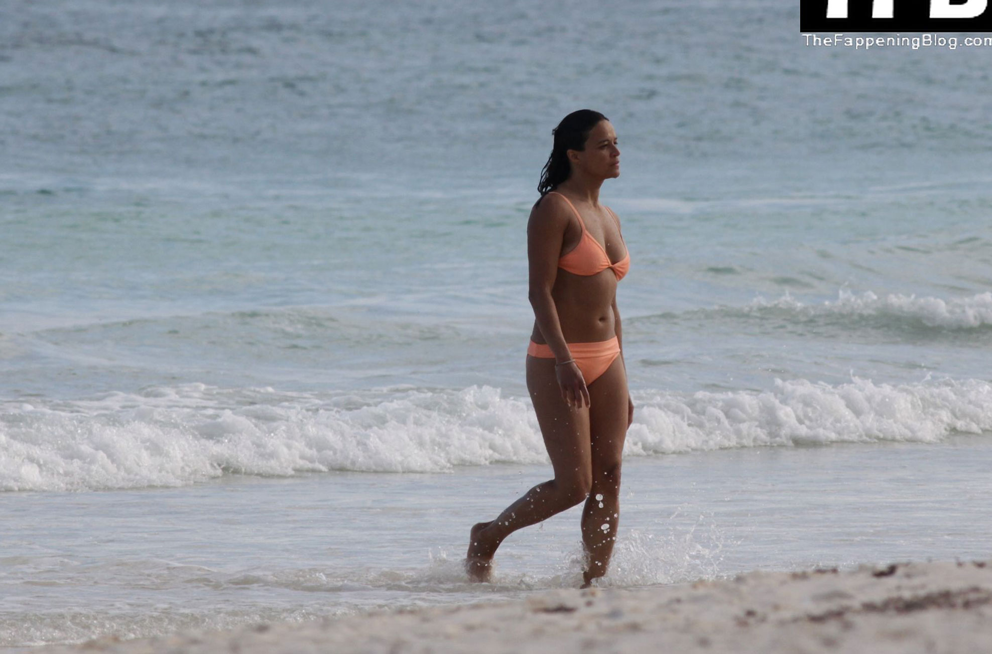 Michelle Rodriguez nude topless porn sexy bikini LeakedDiaries 53