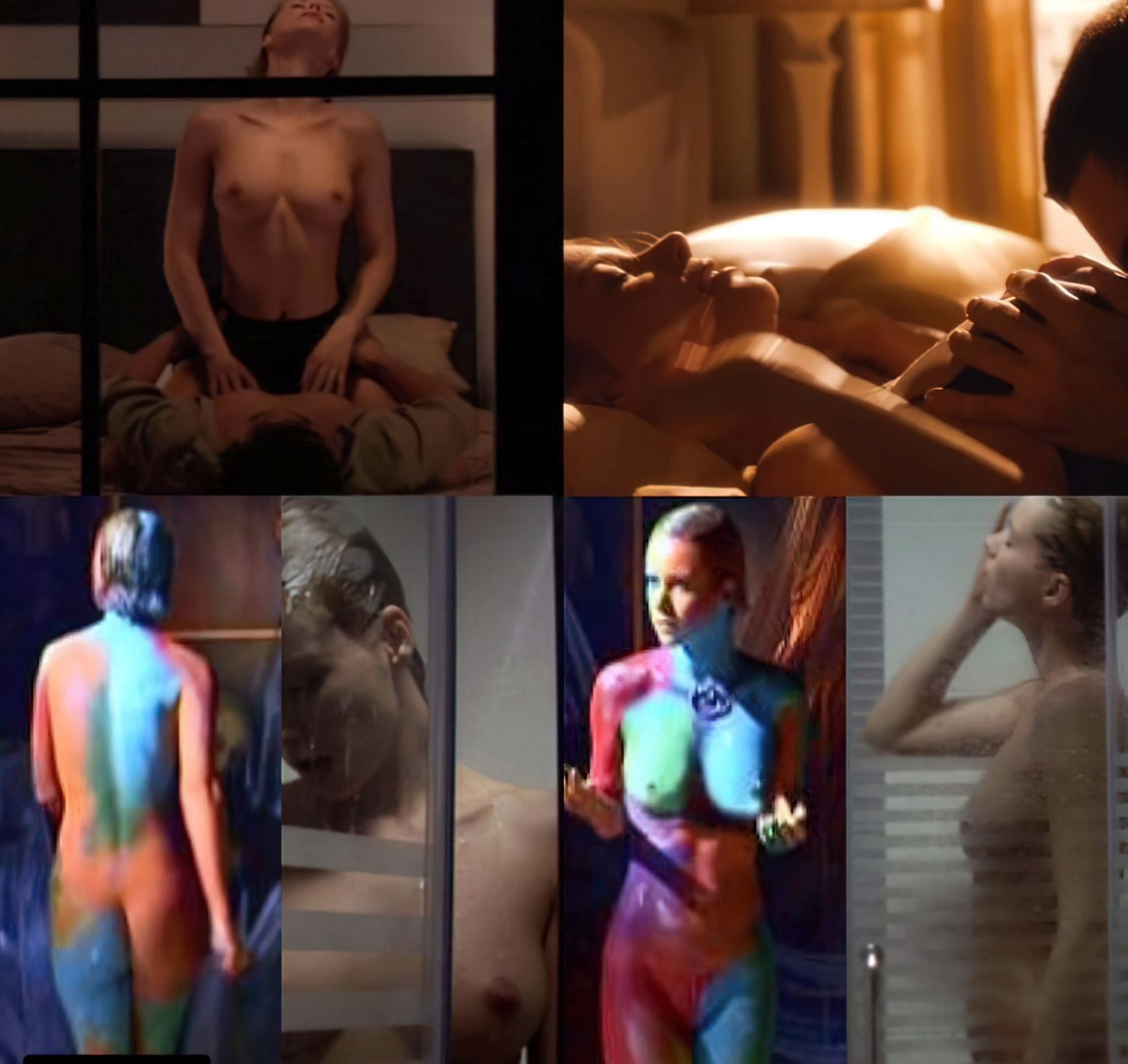 Andrea Osvárt Nude and Sexy Shots Collection.