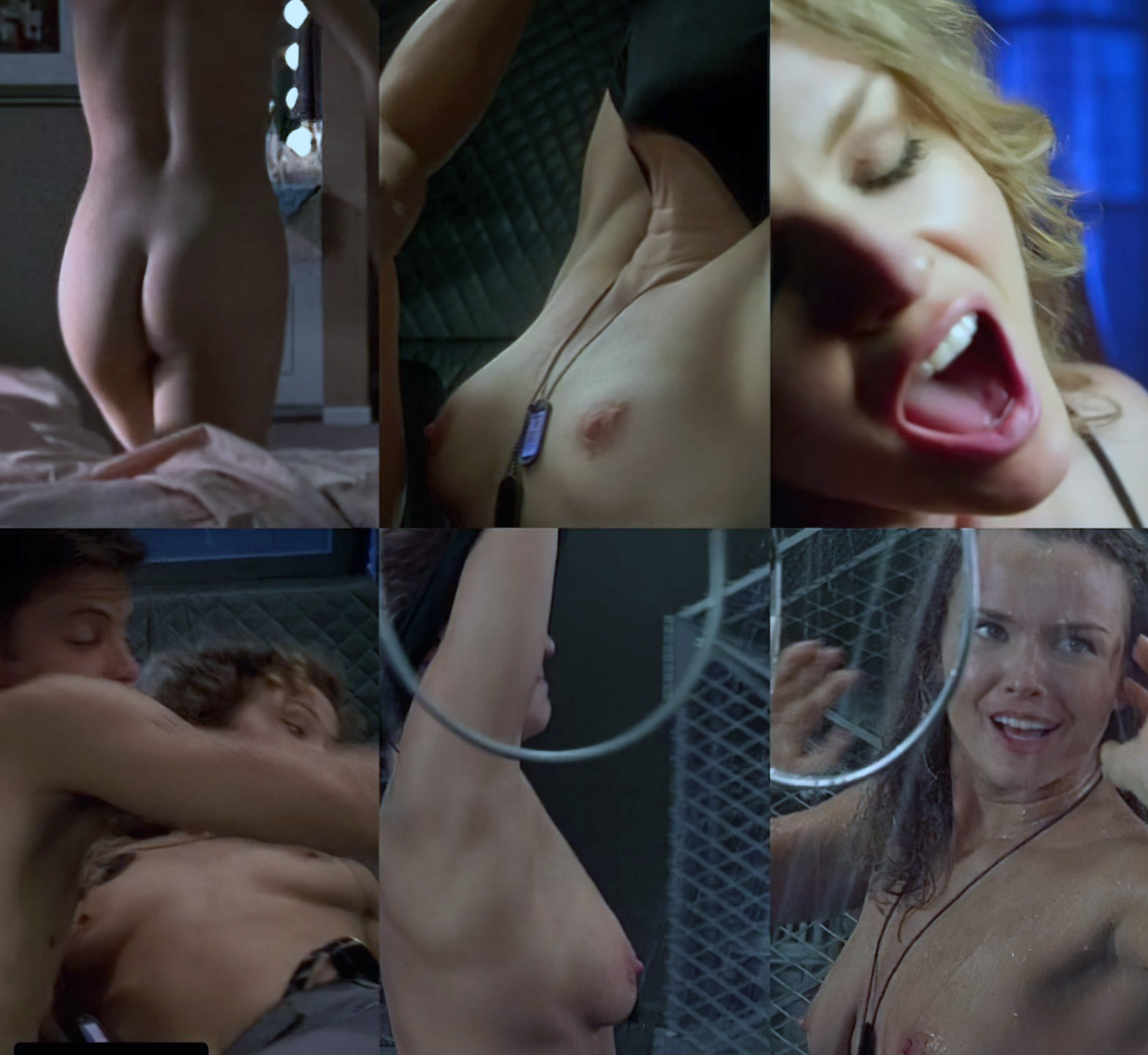 Dina Meyer naked tits ass sexy porn leakeddiaries 6