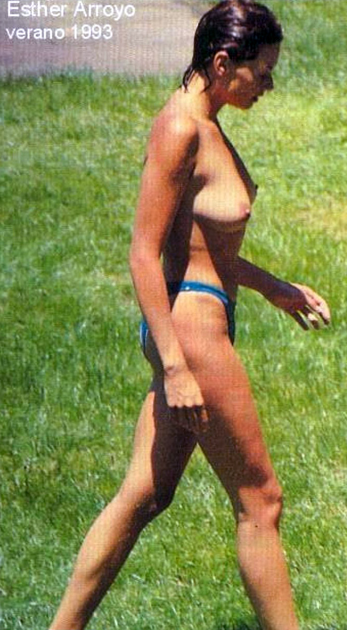 Esther Arroyo topless sexy boobs erotic leakeddiaries 22