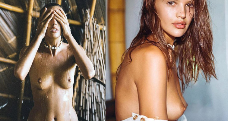 Chloe Lecareux topless