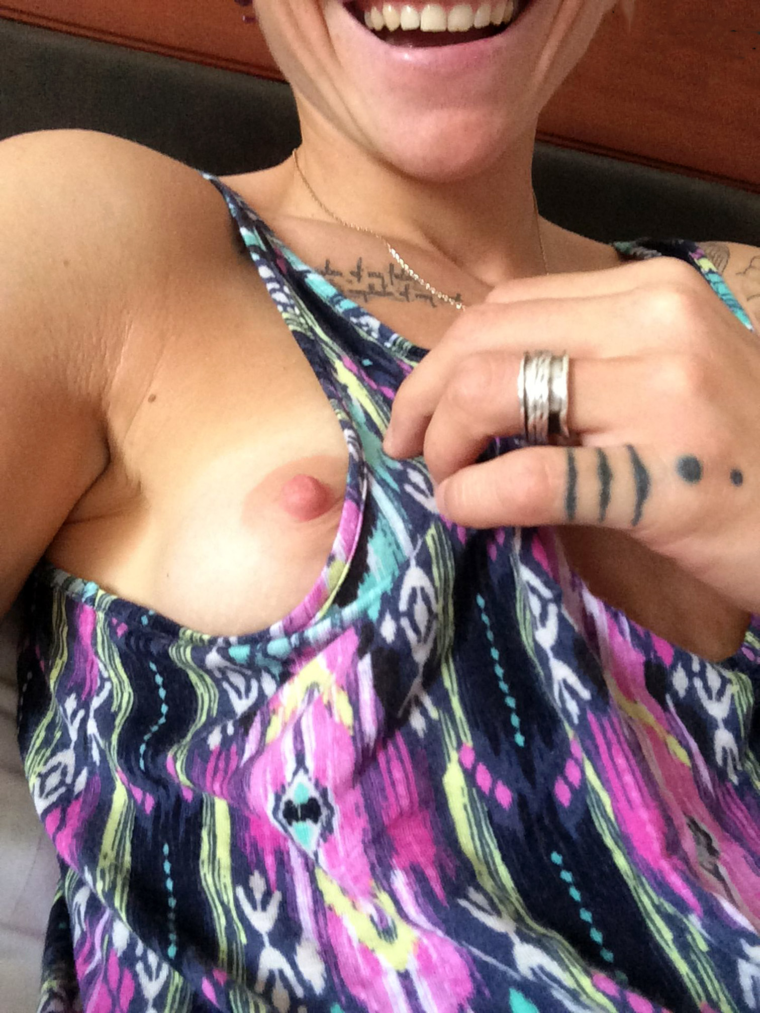 Jess Fishlock nude sexy hot topless tits leakeddiaries 12