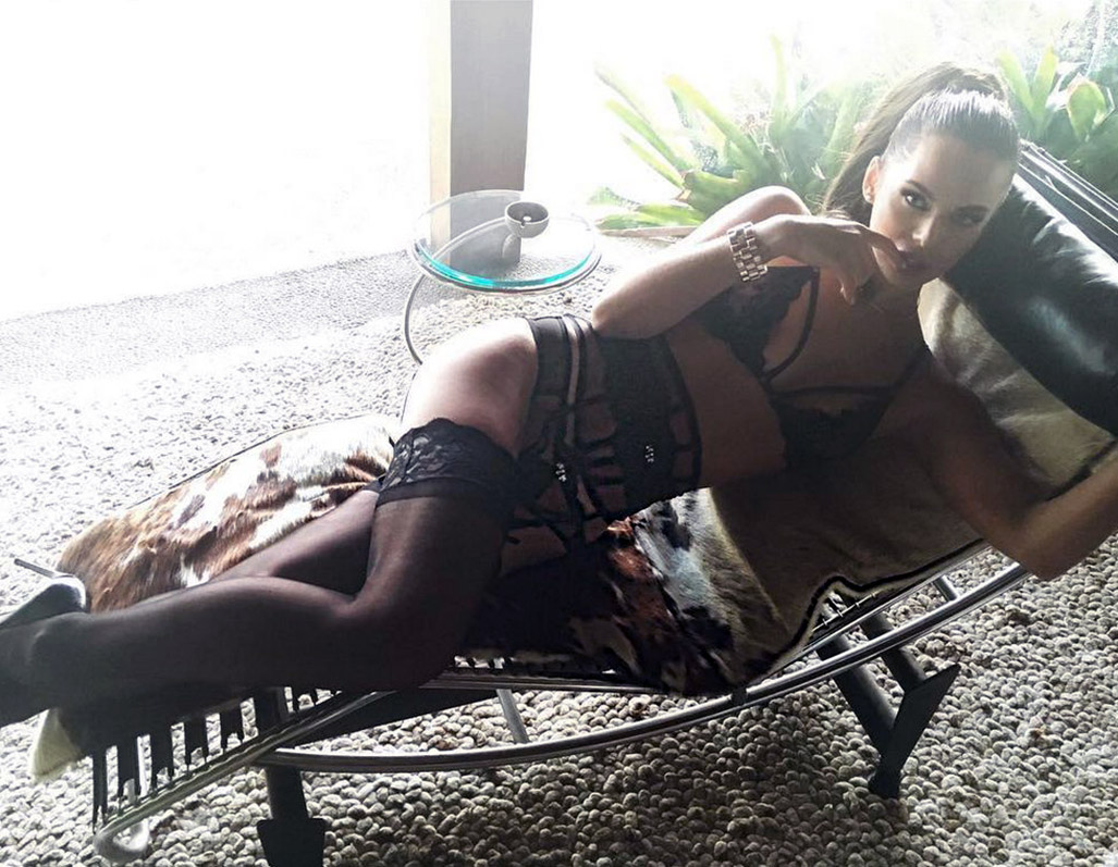 Kristina Liliana toless sexy hot lingerie leakeddiaries 21